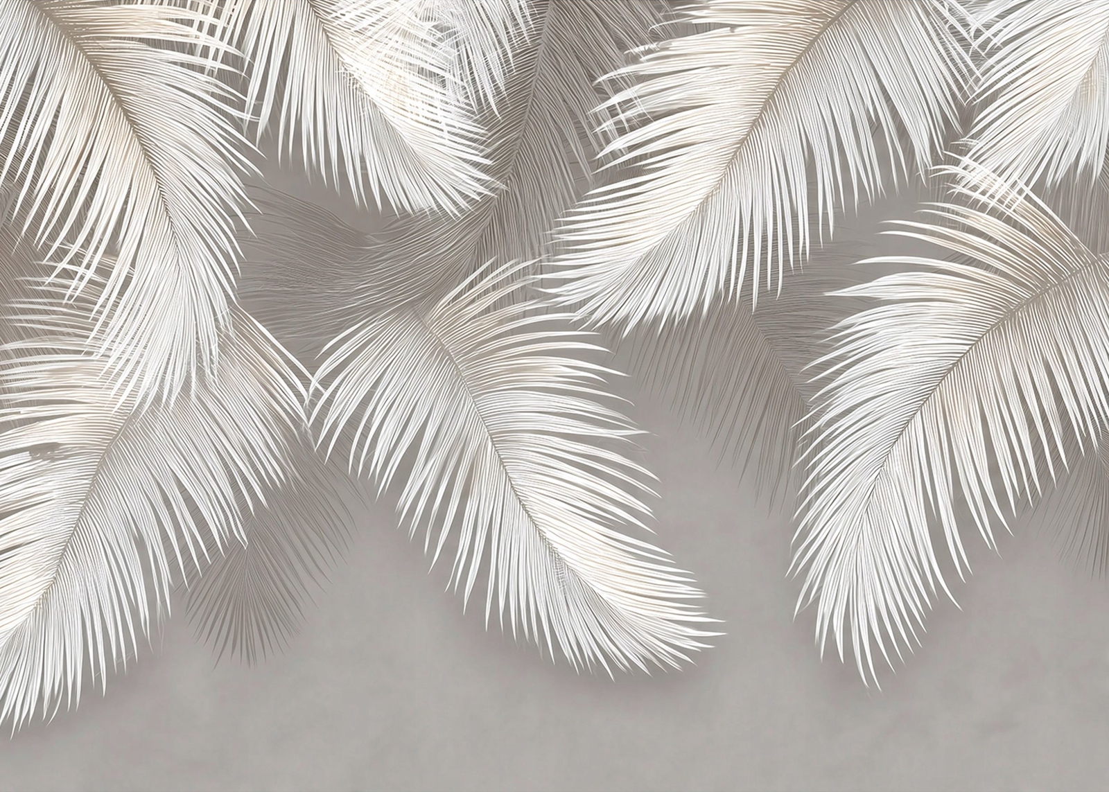 Флис Фототапет Композиция от листа, рисувани, арт 